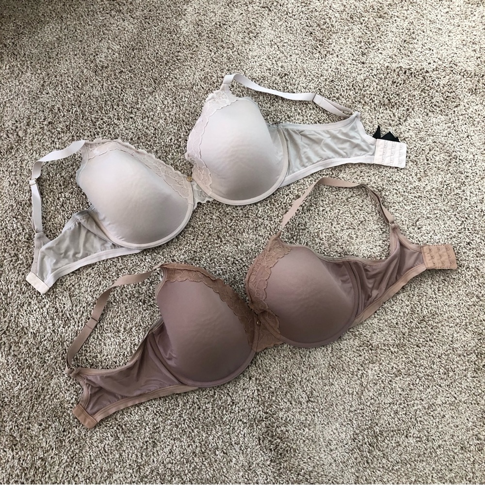 2 nude colored Natori bras 36DDD